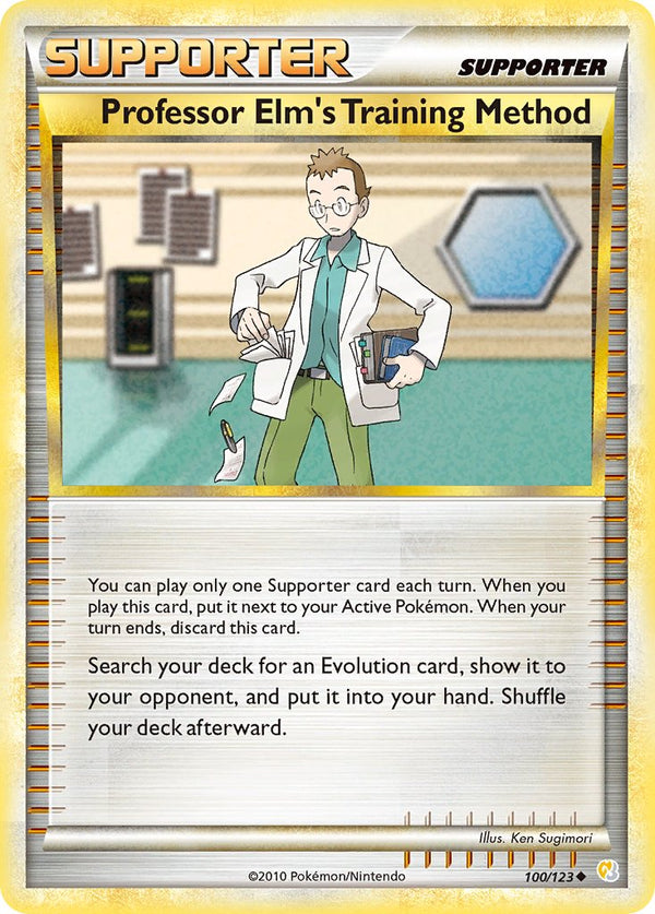 Professor Elm’s Training Method HeartGold & SoulSilver SET-100