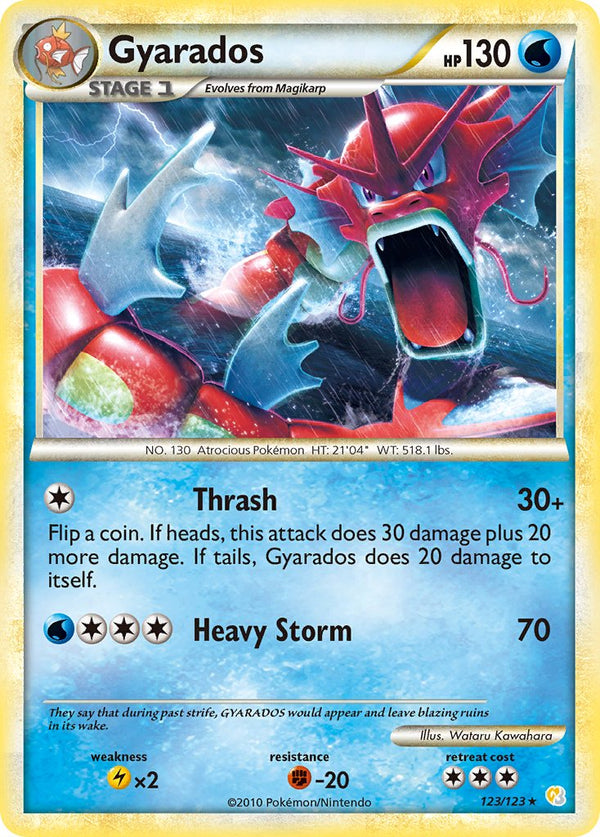 Gyarados HeartGold & SoulSilver -123