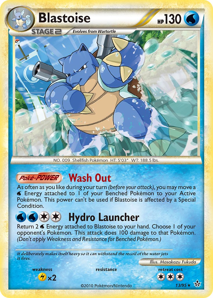 Blastoise Unleashed SET-13
