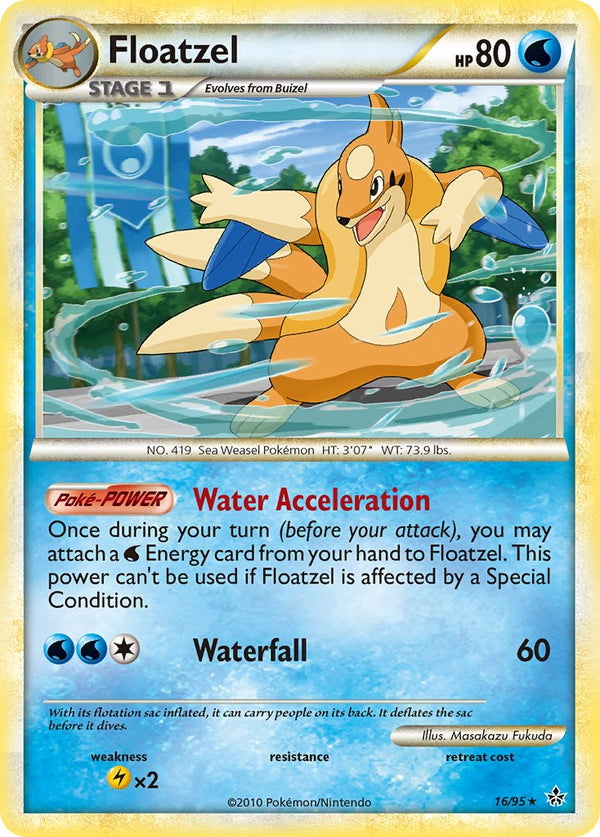 Floatzel Unleashed SET-16