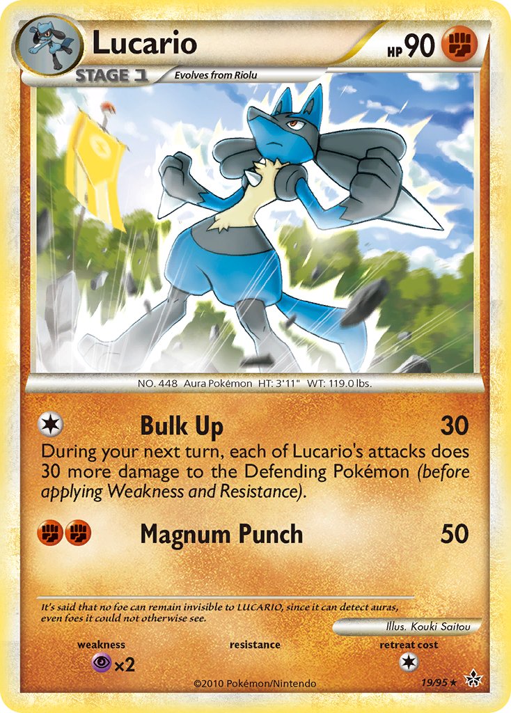Lucario Unleashed SET-19