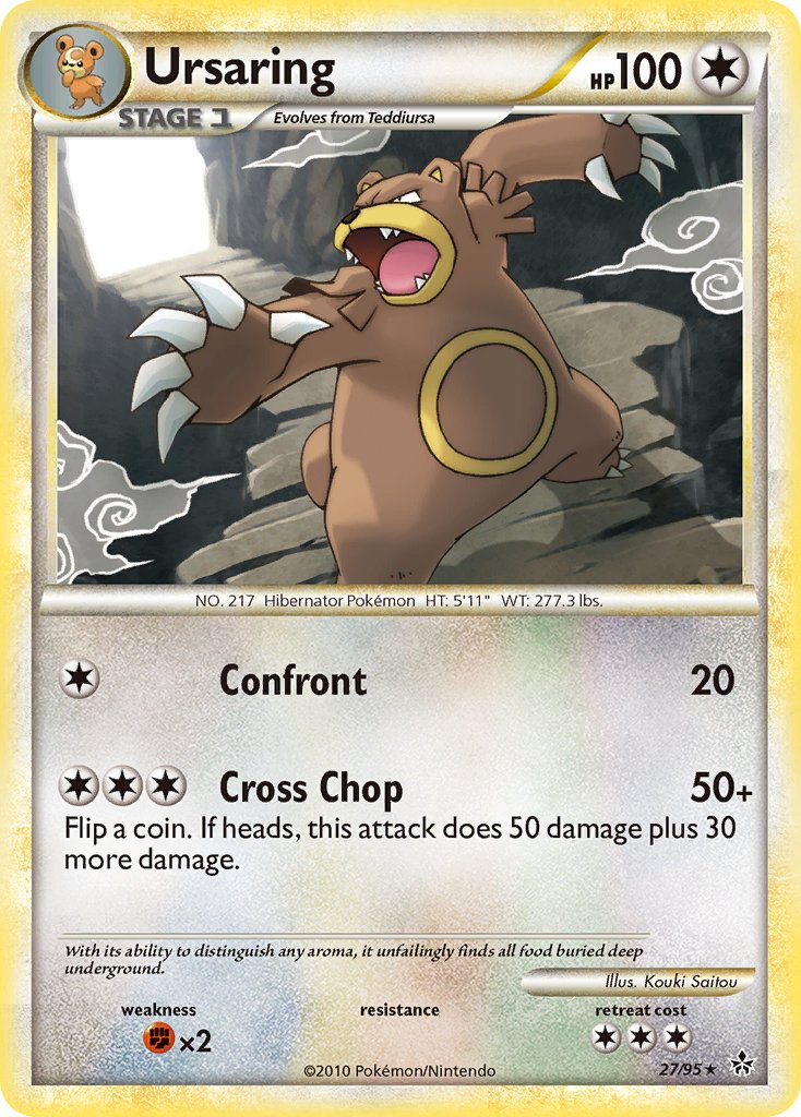 Ursaring Unleashed SET-27