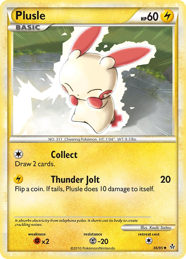 Plusle Unleashed SET-36