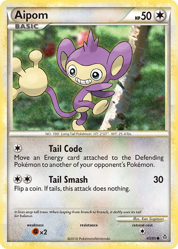 Aipom Unleashed SET-43