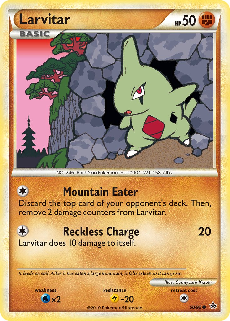 Larvitar Unleashed SET-50