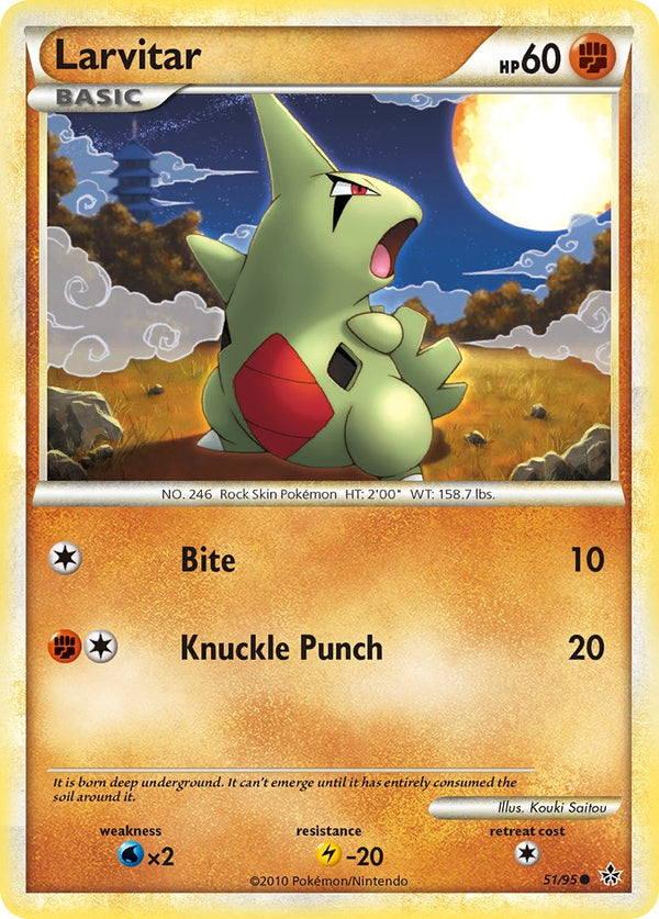 Larvitar Unleashed SET-51