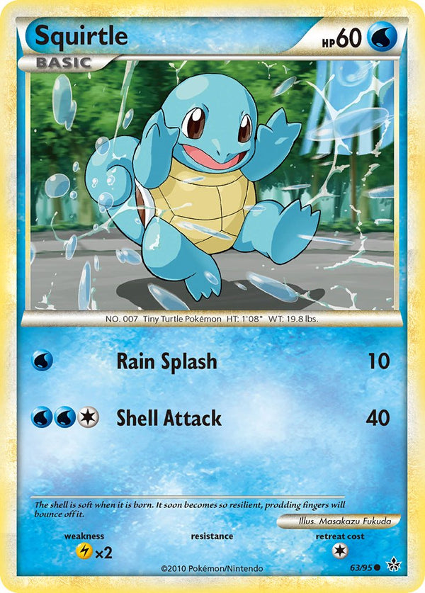 Squirtle Unleashed SET-63