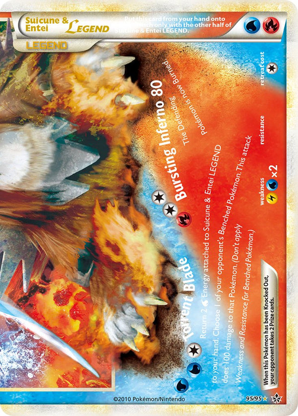 Suicune & Entei LEGEND Unleashed SET-95