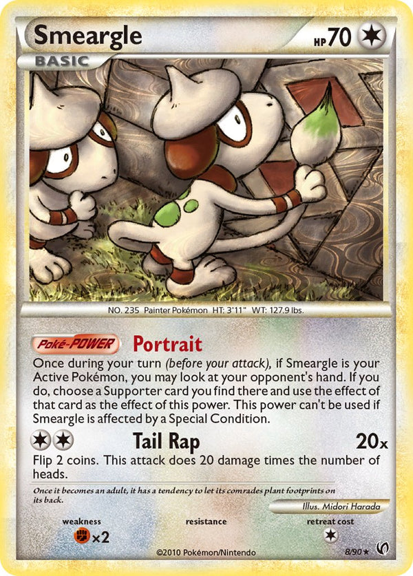 Smeargle Undaunted SET-8