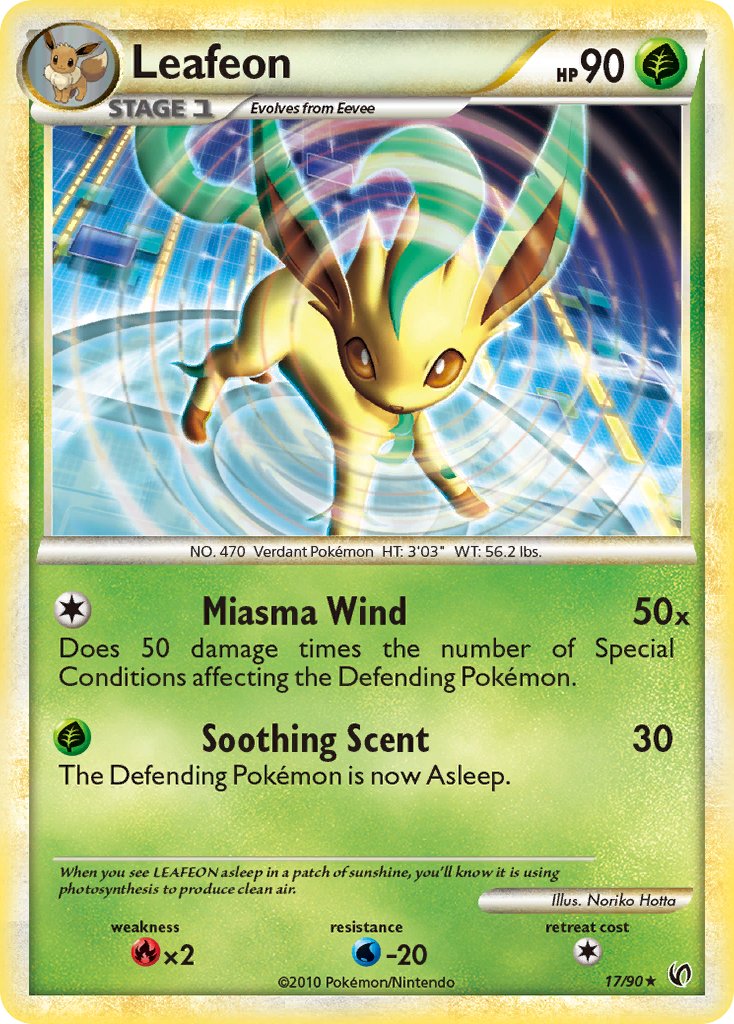 Leafeon Undaunted SET-17