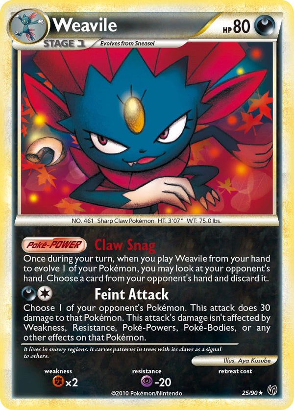 Weavile Undaunted SET-25