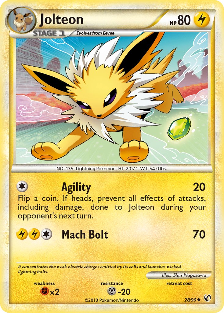 Jolteon Undaunted SET-28