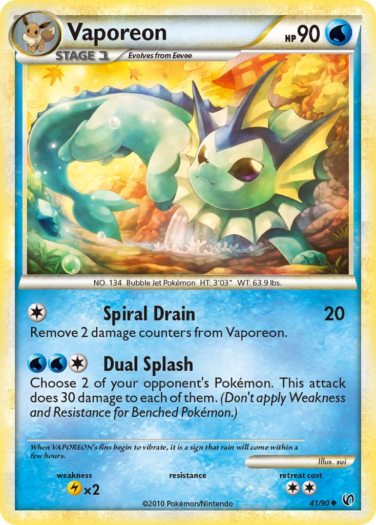 Vaporeon Undaunted SET-41