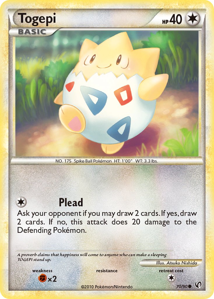 Togepi Undaunted SET-70