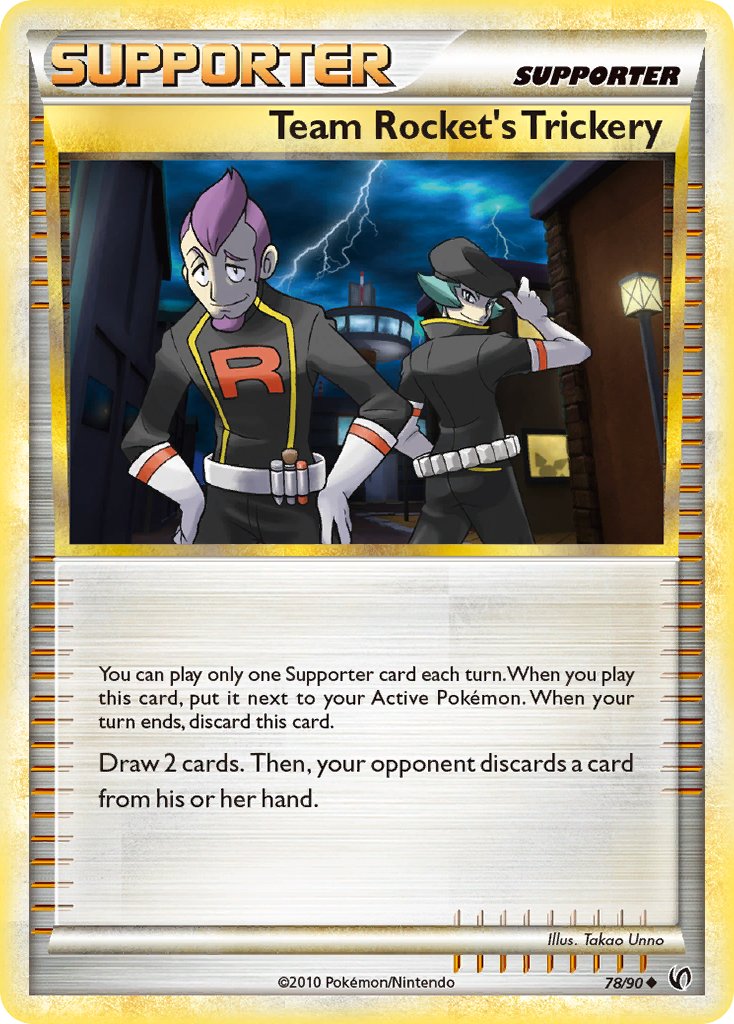 Team Rocket’s Trickery Undaunted SET-78