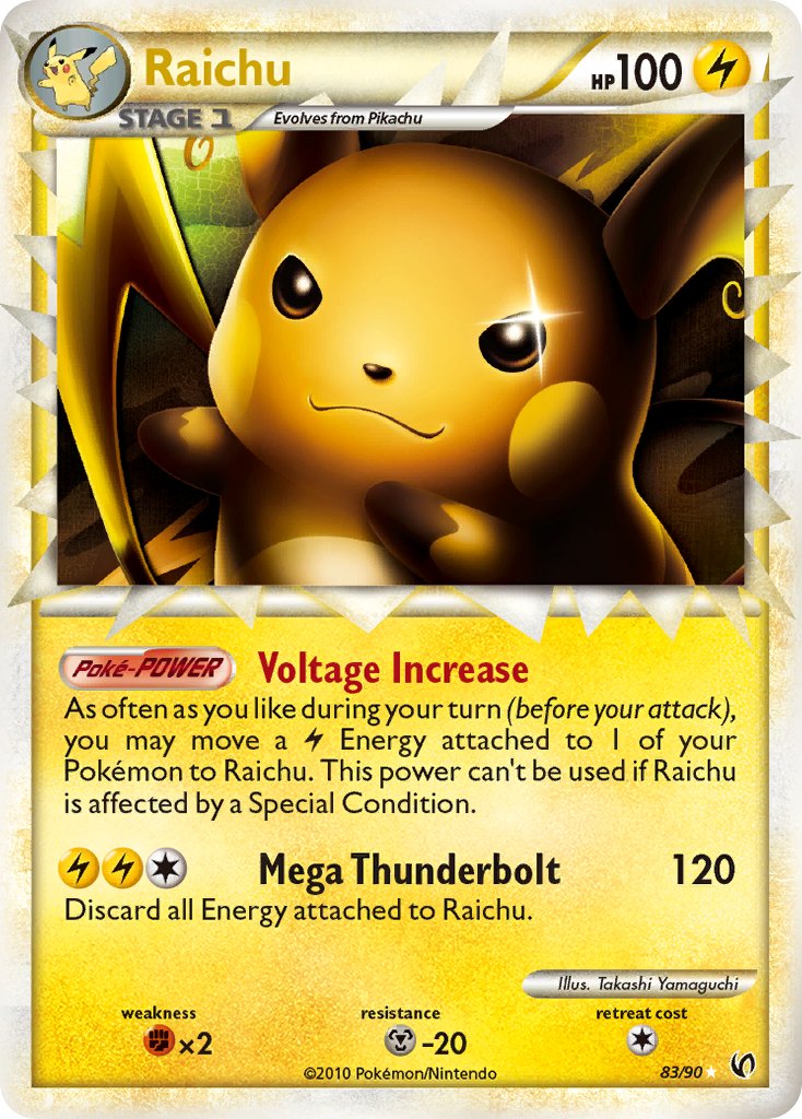 Raichu Undaunted SET-83