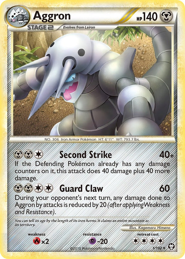 Aggron Triumphant SET-1