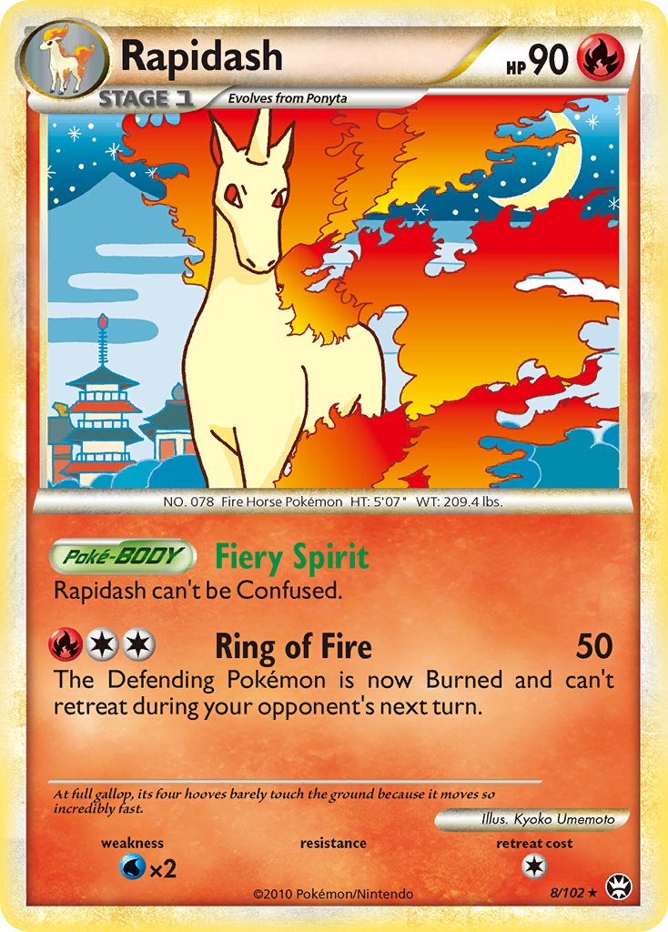 Rapidash Triumphant SET-8