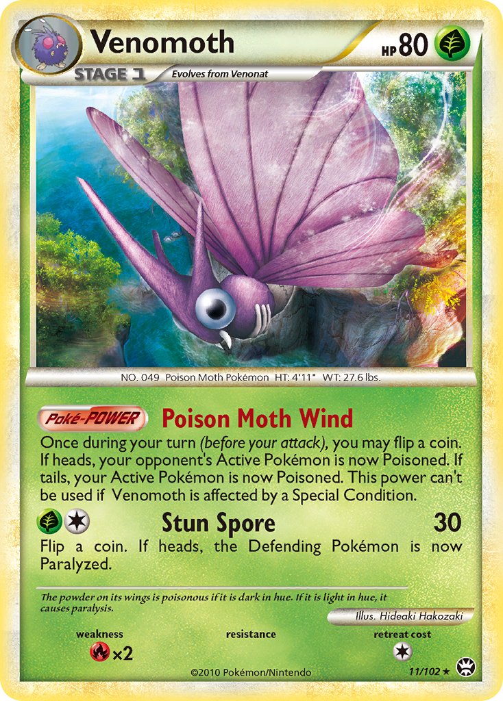 Venomoth Triumphant SET-11