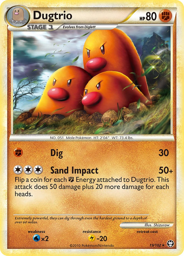 Dugtrio Triumphant SET-19