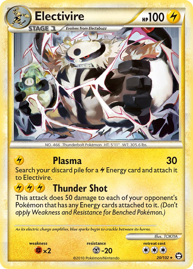 Electivire Triumphant SET-20