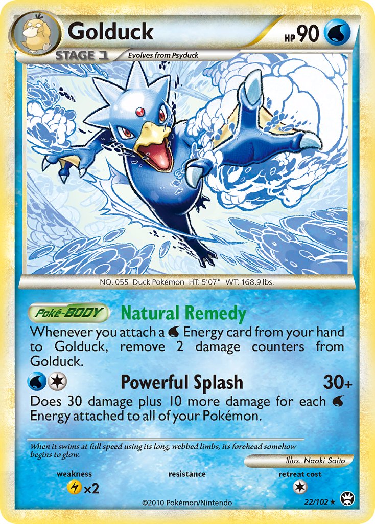 Golduck Triumphant SET-22