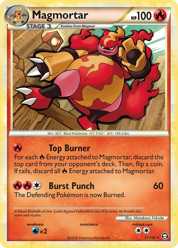 Magmortar Triumphant SET-27