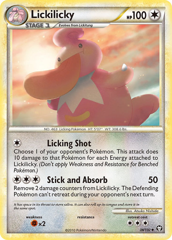 Lickilicky Triumphant SET-38