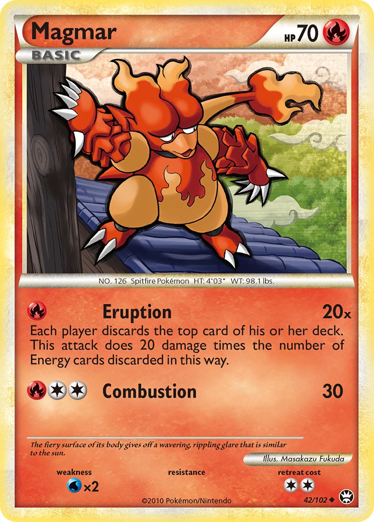 Magmar Triumphant SET-42