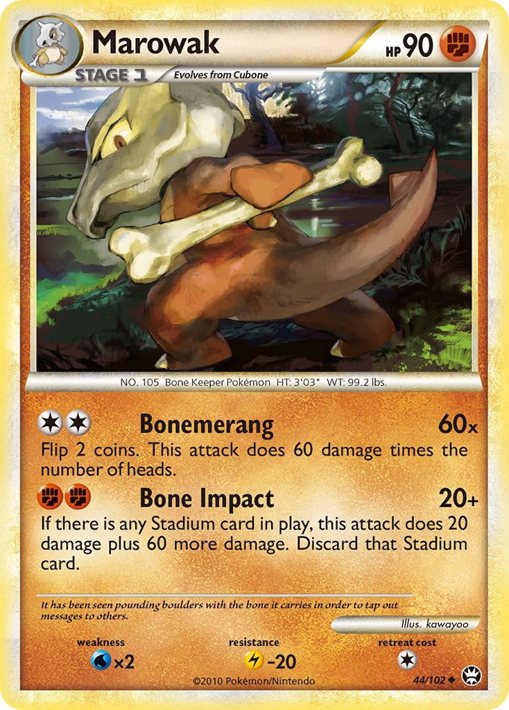 Marowak Triumphant SET-44