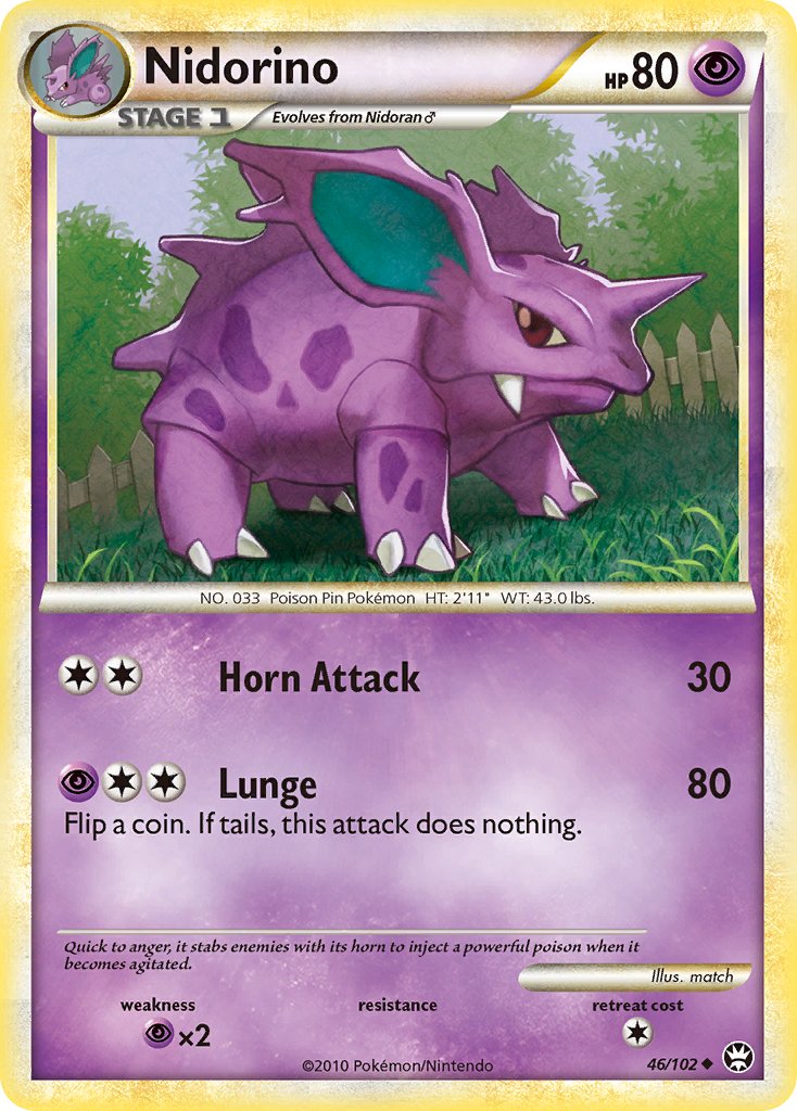 Nidorino Triumphant SET-46
