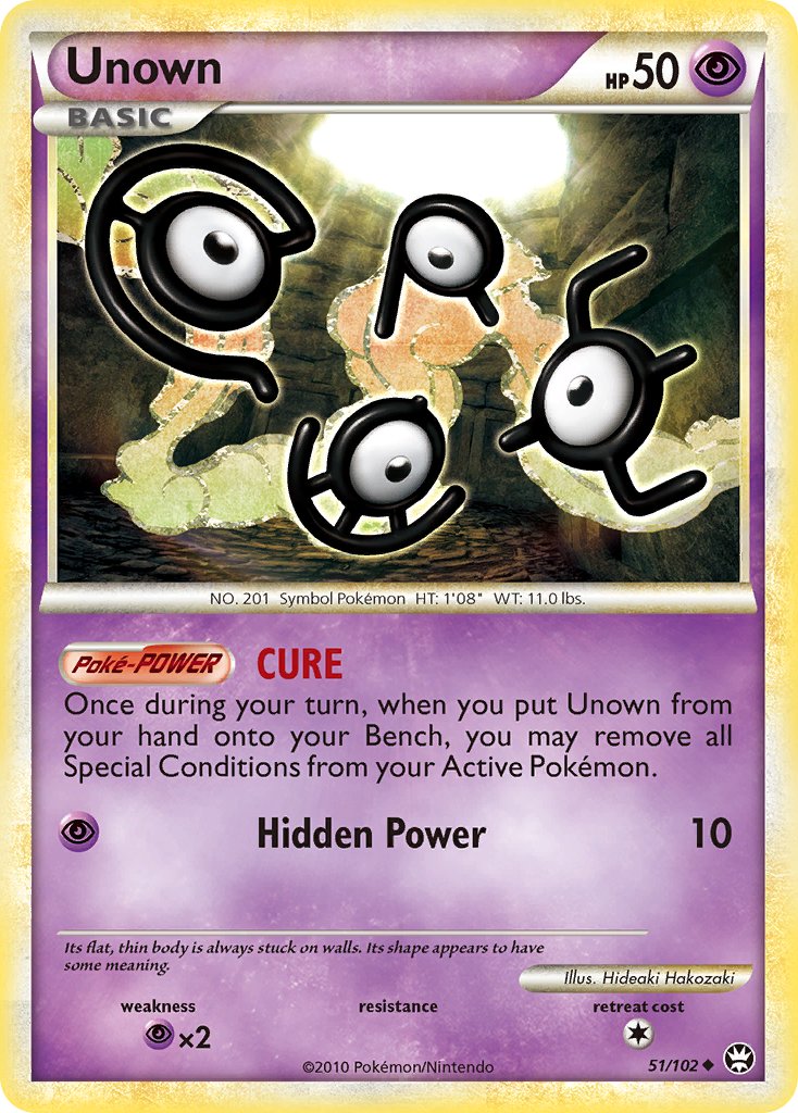 Unown Triumphant SET-51