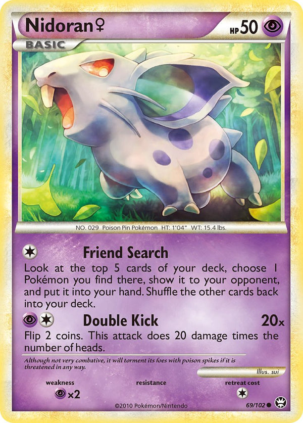 Nidoran Female Triumphant SET-69