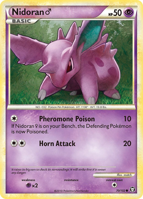 Nidoran Male Triumphant SET-70