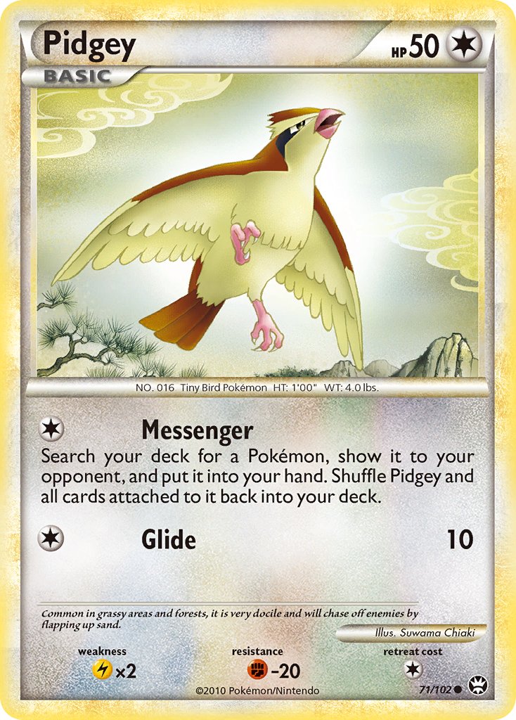 Pidgey Triumphant SET-71