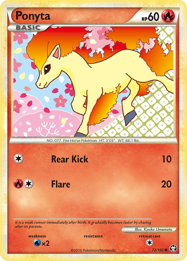 Ponyta Triumphant SET-72