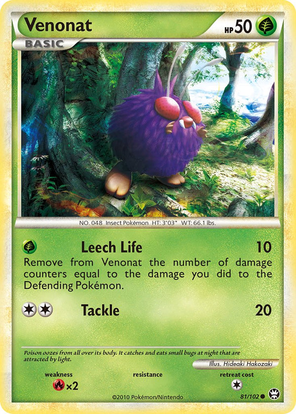 Venonat Triumphant SET-81