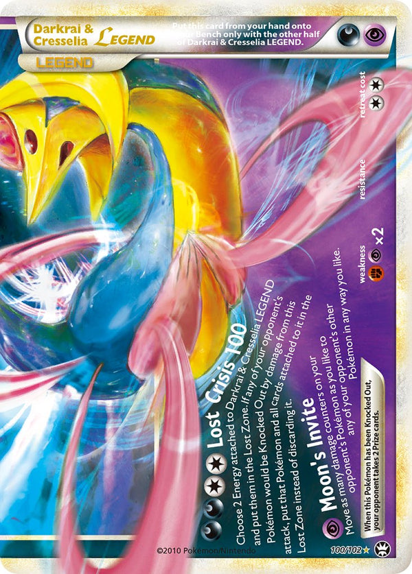 Darkrai & Cresselia LEGEND Triumphant SET-100