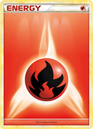 Fire Energy HS Energy (2010 Unnumbered) SET-No Number
