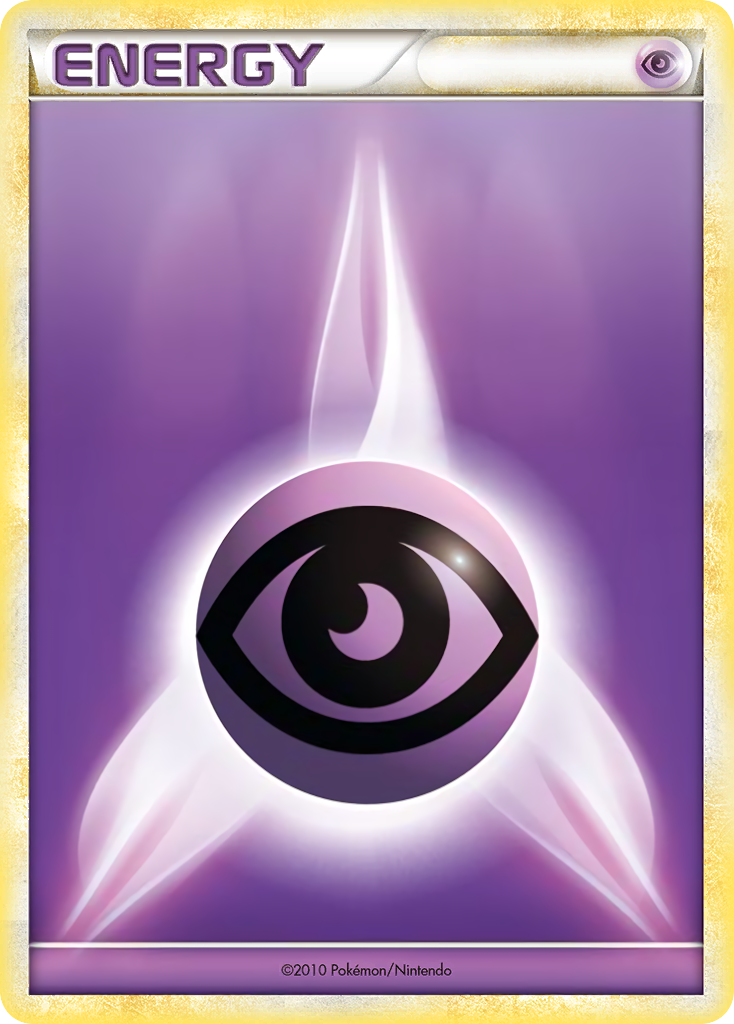 Psychic Energy HS Energy (2010 Unnumbered) SET-No Number