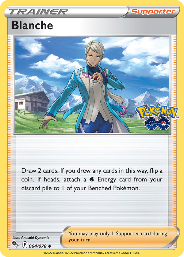 Blanche Pokémon GO SET-064