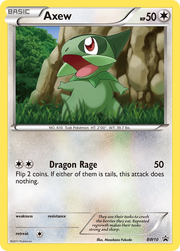 Axew Black & White Promos SET-BW10