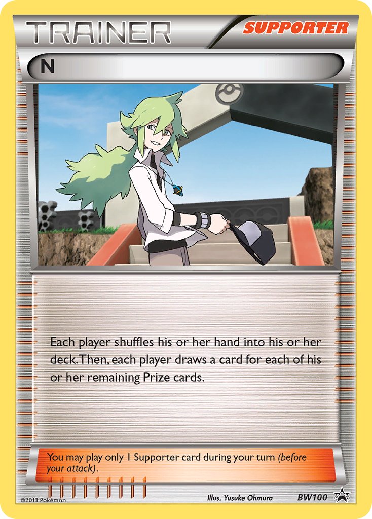 N Black & White Promos SET-BW100