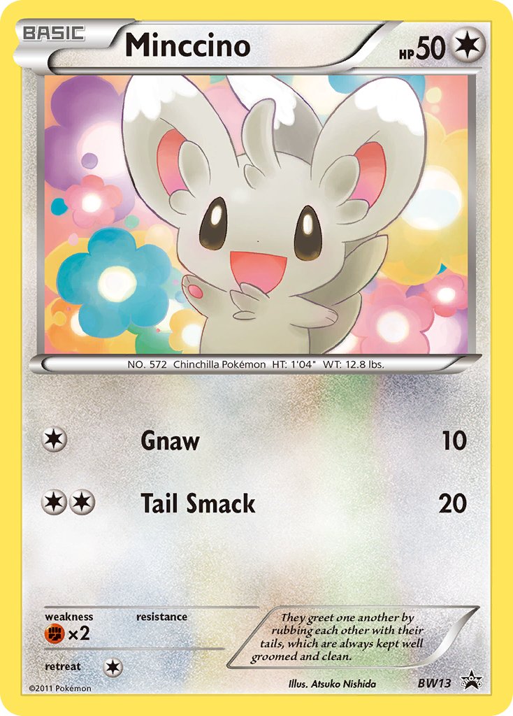 Minccino Black & White Promos SET-BW13