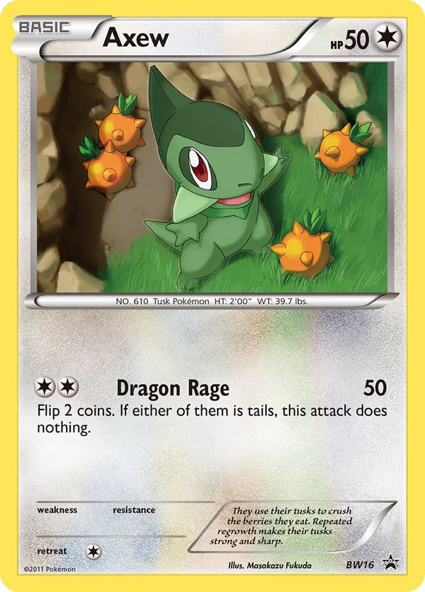 Axew Black & White Promos SET-BW16