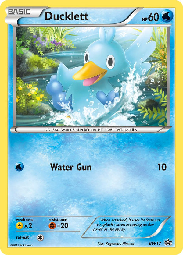 Ducklett Black & White Promos SET-BW17