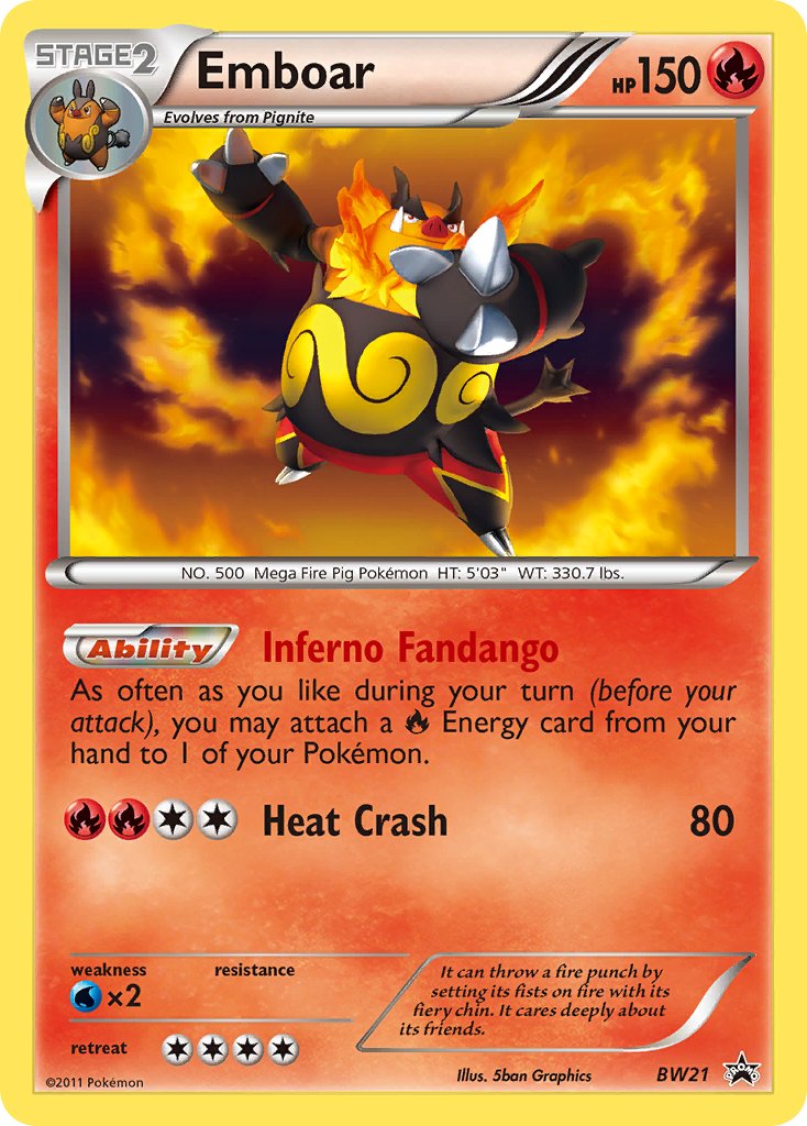 Emboar Black & White Promos SET-BW21