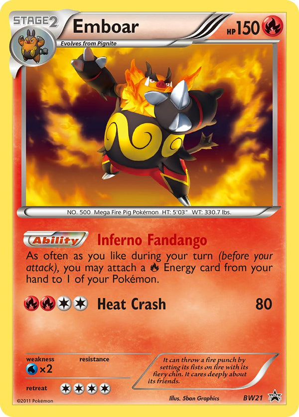 Emboar Black & White Promos SET-BW21