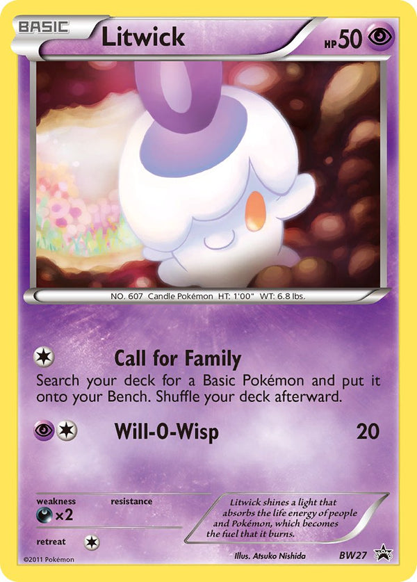 Litwick Black & White Promos SET-BW27