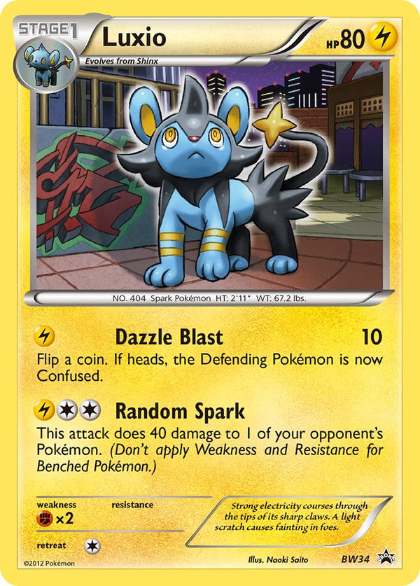 Luxio Black & White Promos SET-BW34
